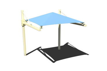 Suspended Cantilever Shade – Recreational Industries